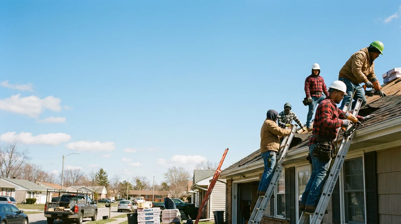 Roofing in Vernon, MI near me